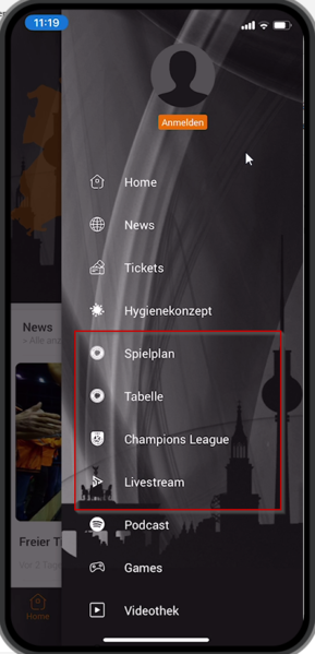 Datei:Bfan app menue.png